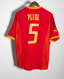 Spain 2002 Puyol Home Kit (L)