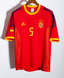 Spain 2002 Puyol Home Kit (L)
