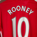 Man United 2016-17 Rooney Long Sleeve Home Kit (L)