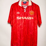 Manchester United 1992-93 Home Kit (XL)