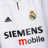 Real Madrid 2003-04 Figo Home Kit (M)