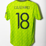Manchester United 2022-23 Casemiro Player Issue Third Kit (M)