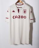 Aston Villa 2020-21 Pre-Match Away Polo (3XL)