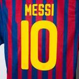 Barcelona 2011-12 Messi Home Kit (S)