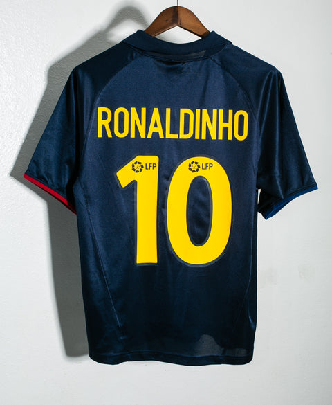 Barcelona 2003-04 Ronaldinho Third Kit (M)