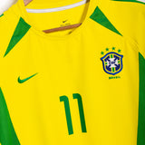 Brazil 2002 Ronaldinho Home Kit (L)