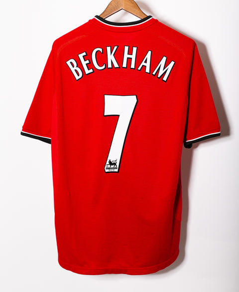 Manchester United 2000-02 Beckham Home Kit (XL)