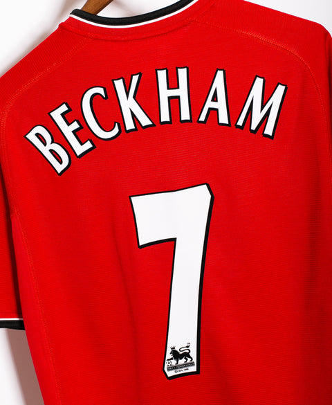 Manchester United 2000-02 Beckham Home Kit (XL)