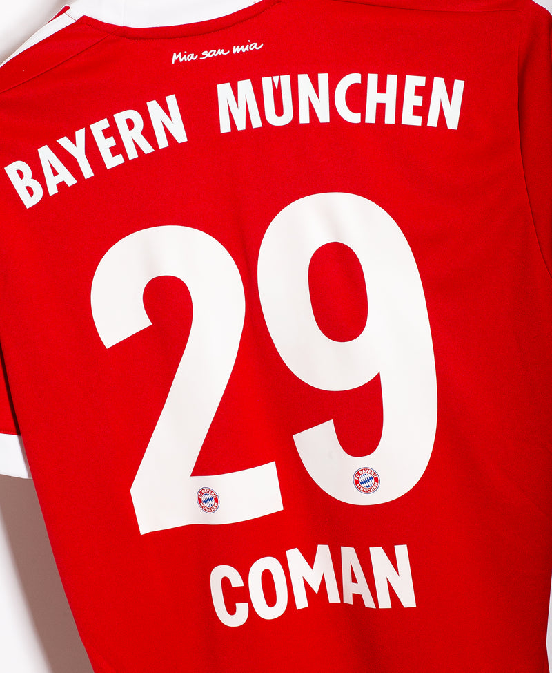 Bayern Munich 2017-18 Coman Home Kit (M)