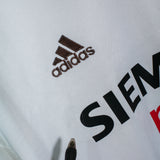 Real Madrid 2004-05 Beckham Long Sleeve Home Kit (XL)