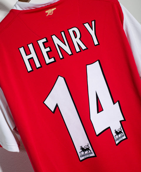 Arsenal 2006-07 Henry Home Kit (M)