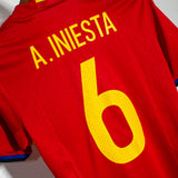 Spain 2016 Iniesta Home Kit (S)