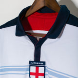 England 2004 Beckham Long Sleeve Reversible Home Kit (L)