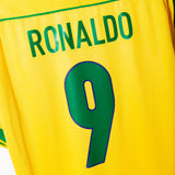 Brazil 1998 Ronaldo Home Kit (L)