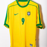 Brazil 1998 Ronaldo Home Kit (L)