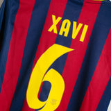 Barcelona 2013-14 Xavi Home Kit (S)