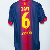 Barcelona 2012-13 Xavi Home Kit (L)