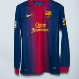 Barcelona 2012-13 Messi Long Sleeve Home Kit (S)