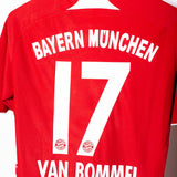 Bayern Munich 2008-09 V. Bommel Home Kit (M)
