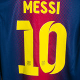 Barcelona 2012-13 Messi Long Sleeve Home Kit (S)
