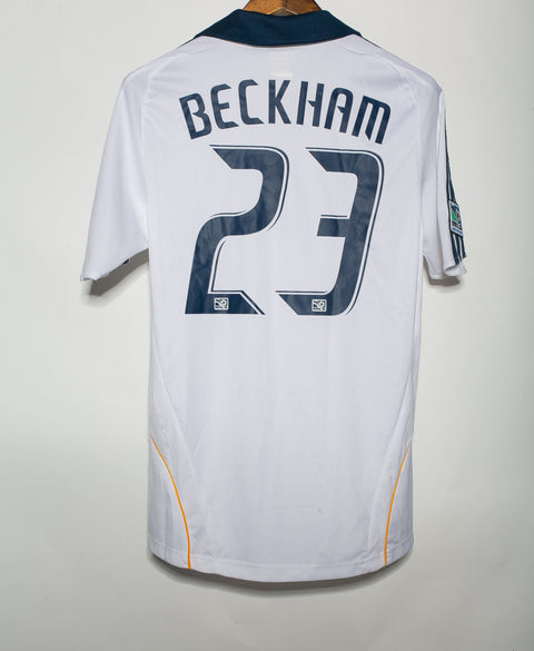 LA Galaxy 2008 Beckham Home Kit (S)