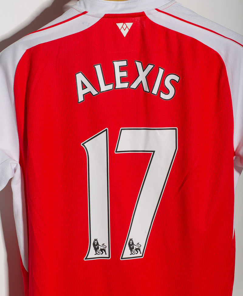 Arsenal 2015-16 Alexis Home Kit (L)