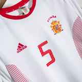 Spain 2002 Puyol Away Kit (2XL)