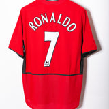 Manchester United 2003-04 Ronaldo Home Kit (L)