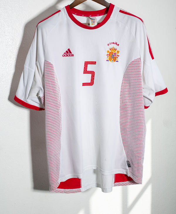 Spain 2002 Puyol Away Kit (2XL)