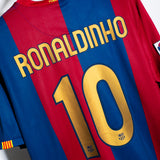Barcelona 2006-07 Ronaldinho Home Kit (XL)