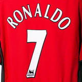 Manchester United 2003-04 Ronaldo Home Kit (L)