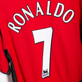 Manchester United 2003-04 Ronaldo Home Kit (L)