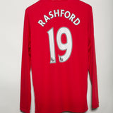 Man United 2016-17 Rashford Long Sleeve Home Kit (L)