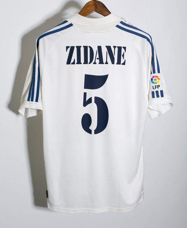 Real Madrid 2001-02 Zidane Home Kit (L)