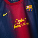 Barcelona 2012-13 Messi Home Kit (YL)