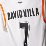 Valencia 2007-08 David Villa Home Kit (M)