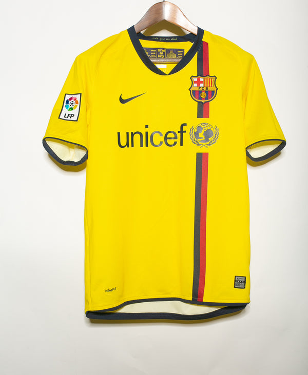 Barcelona 2008-09 Xavi Away Kit (S)