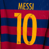 Barcelona 2015-16 Messi Home Kit (2XL)