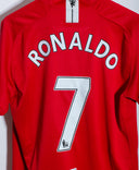 Manchester United 2008-09 Ronaldo Home Kit (XL)