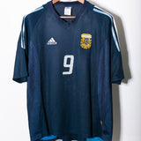 Argentina 2002 Batistuta Away Kit (L)