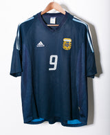 Argentina 2002 Batistuta Away Kit (L)