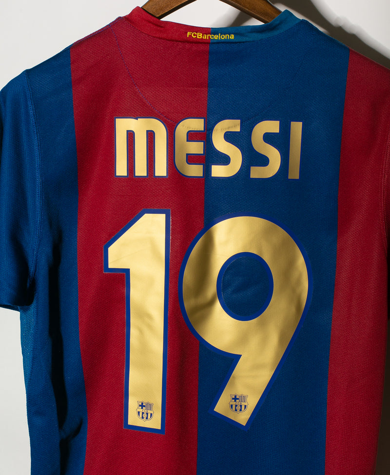 Barcelona 2006-07 Messi Home Kit (M)