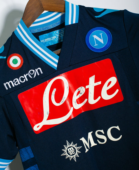 Napoli 2012-13 Cavani Away Kit (XS)