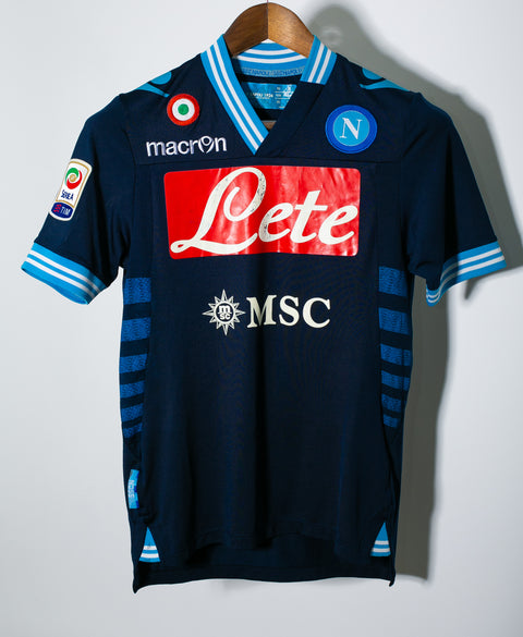 Napoli 2012-13 Cavani Away Kit (XS)