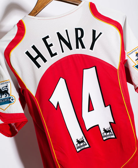 Arsenal 2004-05 Henry Home Kit (S)