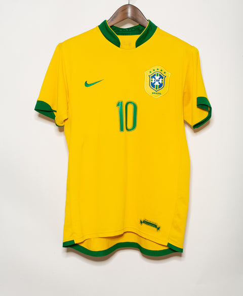 Brazil 2006 Ronaldinho Home Kit (M)