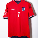 England 2002 Beckham Away Kit (L)