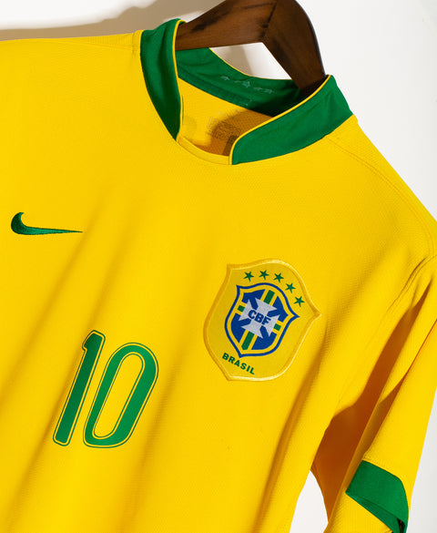 Brazil 2006 Ronaldinho Home Kit (M)