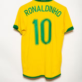 Brazil 2006 Ronaldinho Home Kit (M)