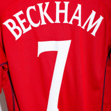 England 2002 Beckham Away Kit (L)